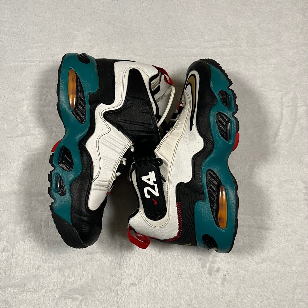 Nike Air Griffey Max 1 Swingman 2021 White Black Teal Red High Top Sneakers